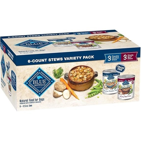Blue Buffalo Blue's Stew Dog Food Variety Pack
