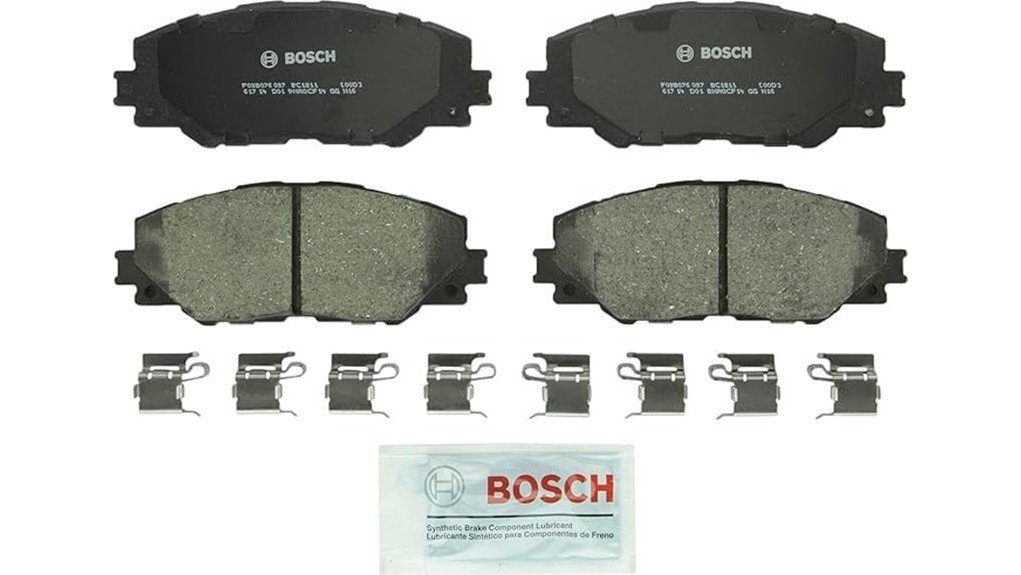 bosch brake pad review