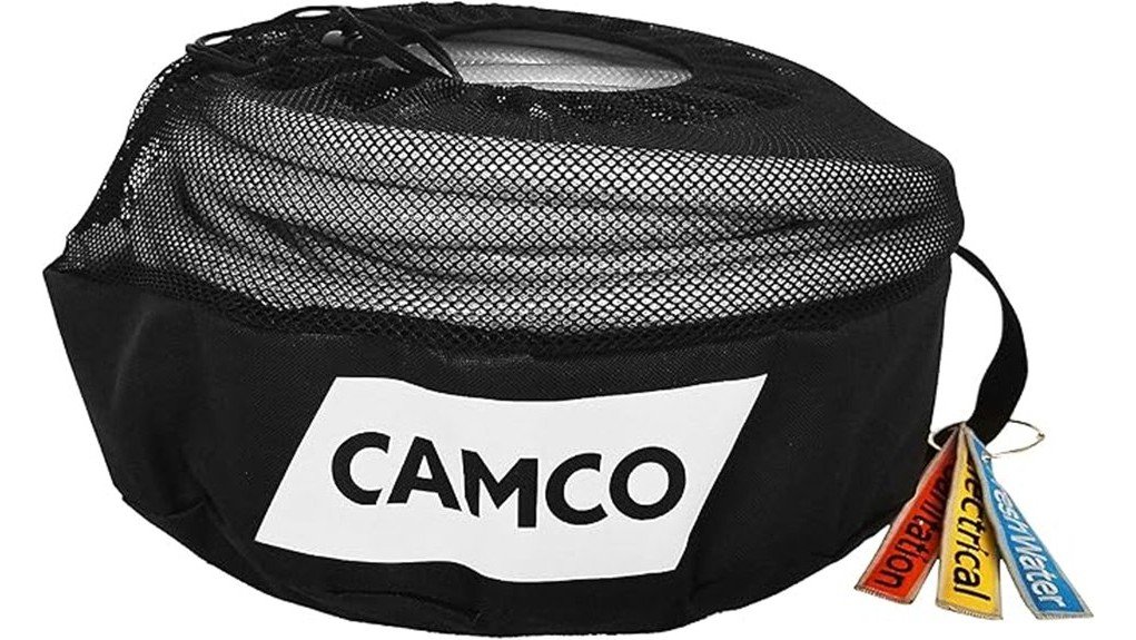 camper equipment storage solution