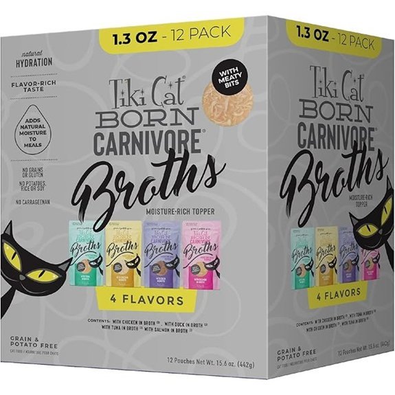 Tiki Cat Born Carnivore Broths Variety Pack
