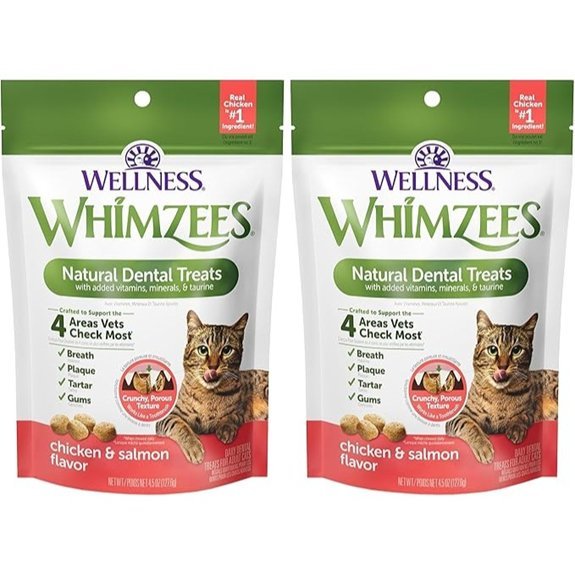 Whimzees Wellness Cat Dental Treats (Pack of 2)