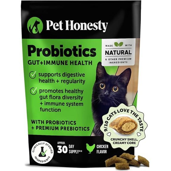 Cat Probiotics Chews for Digestive Health (30-Day Supply)