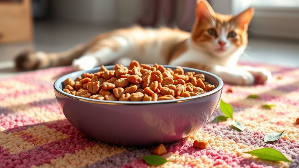 cat food for constipation relief