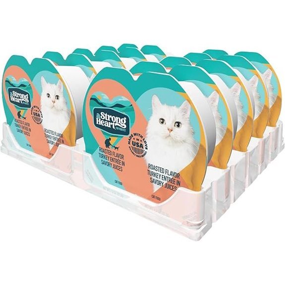 Strong Heart Split Cup Wet Cat Food (Pack of 10)
