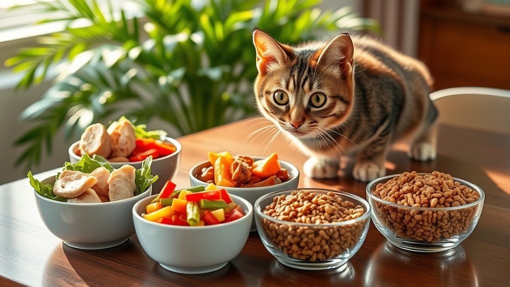 cat food selection factors