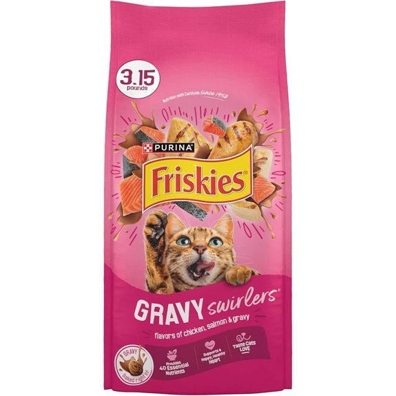 Purina Friskies Gravy Swirlers Dry Cat Food