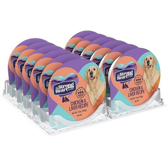 Strong Heart Wet Dog Food Cups Chicken & Liver