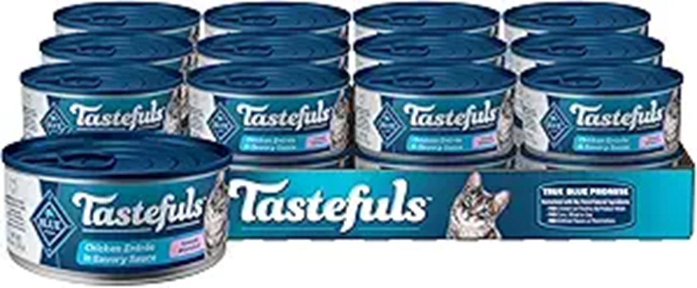 Blue Buffalo Tastefuls Chicken Wet Cat Food (24-Pack)