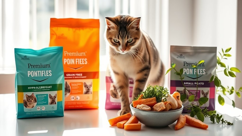 choosing allergy friendly cat food