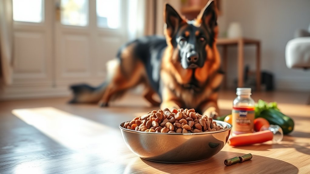 choosing german shepherd food