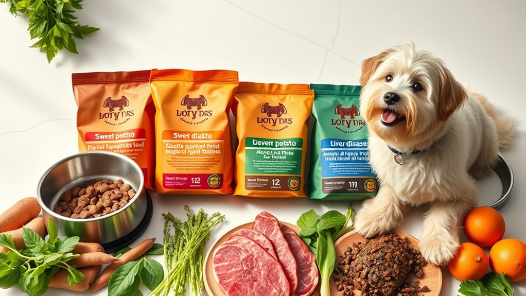 choosing liver friendly dog food