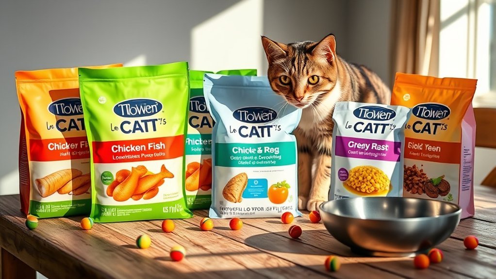 choosing low fat cat food