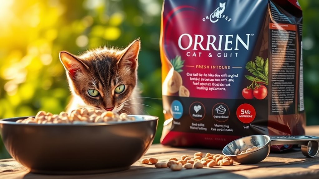 choosing orijen cat food