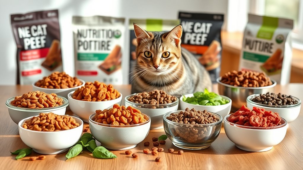 choosing quality beef cat food