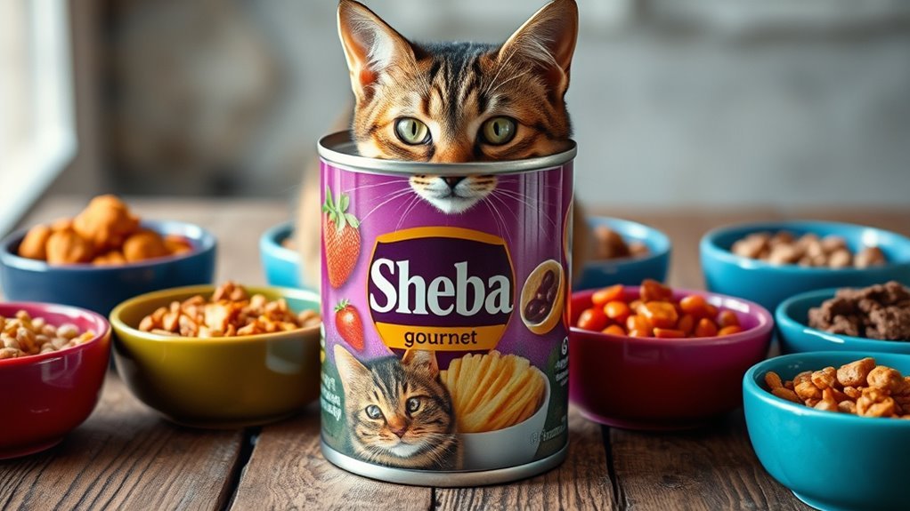 choosing sheba cat food