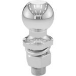 chrome trailer hitch ball