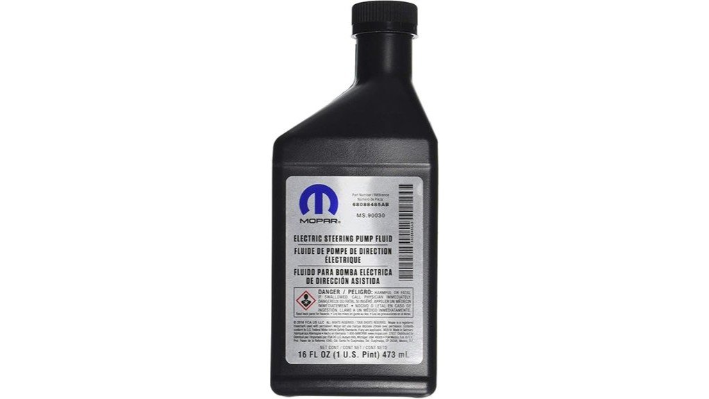 chrysler power steering fluid