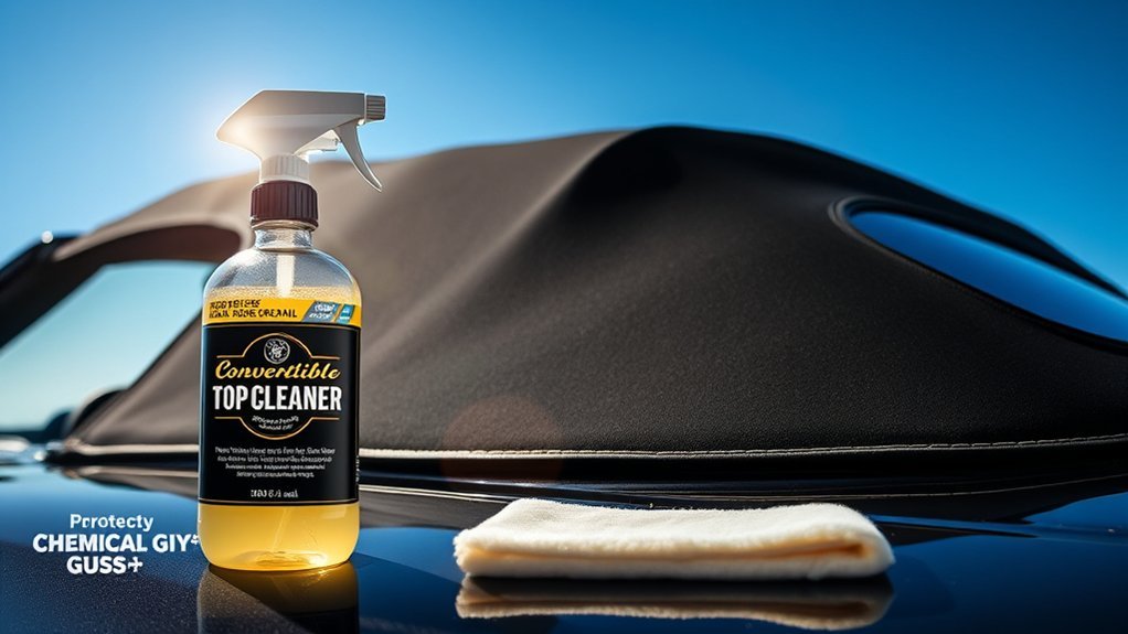 clean and protect convertible tops