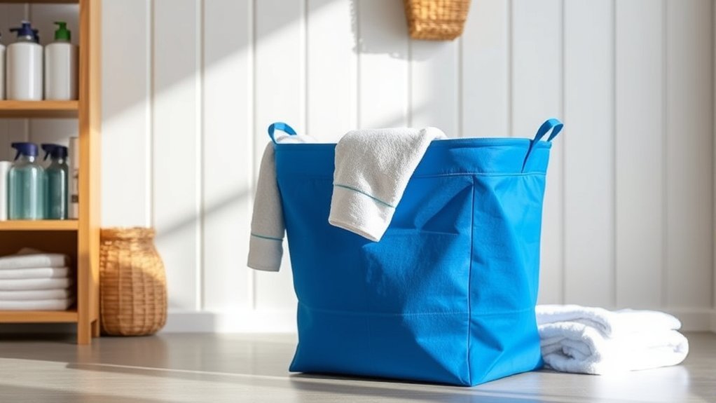 collapsible waterproof laundry solution