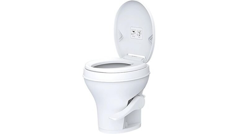 comfortable innovative rv toilet