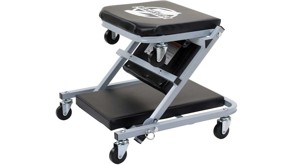 comfortable mechanic s rolling seat