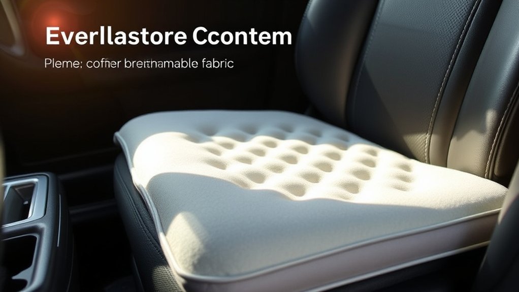 comfortable memory foam cushion
