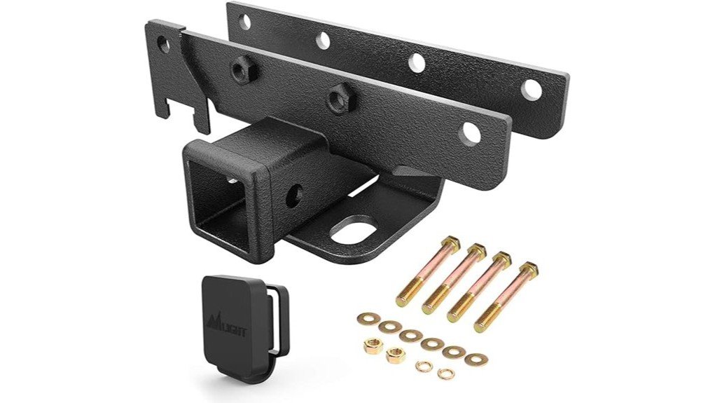 compact rear bumper hitch