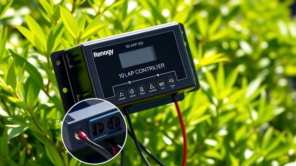 compact solar charge controller