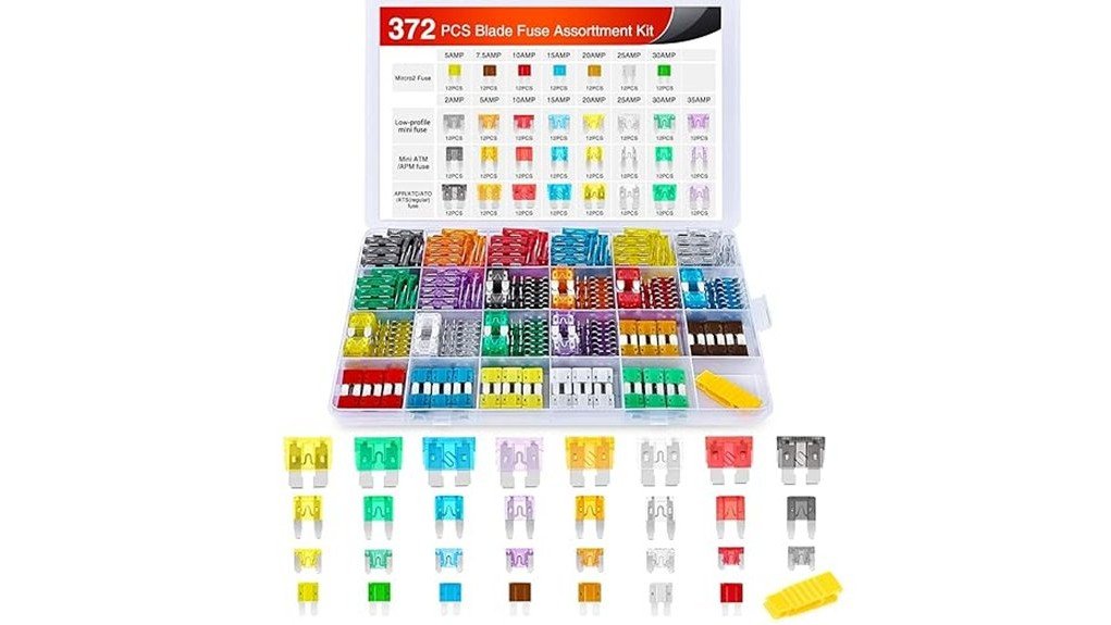comprehensive car fuse kit