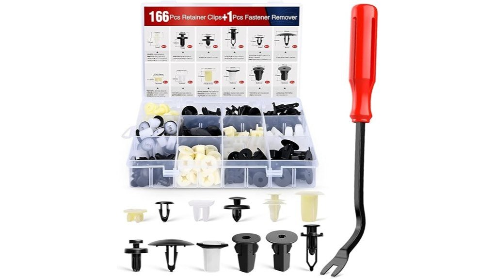 comprehensive car retainer clips