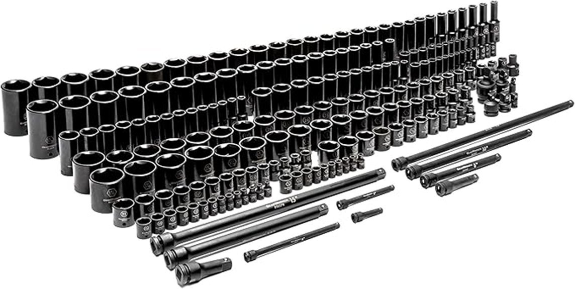 comprehensive socket tool set
