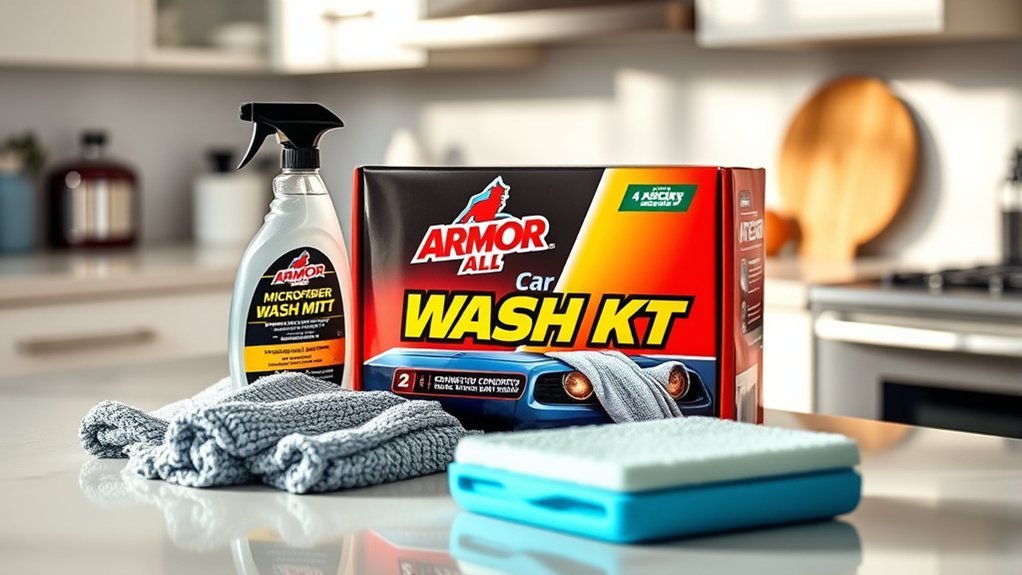 comprehensive vehicle care kit
