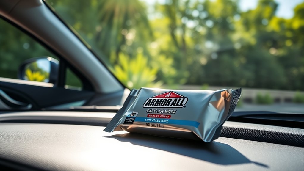 convenient automotive glass cleaning