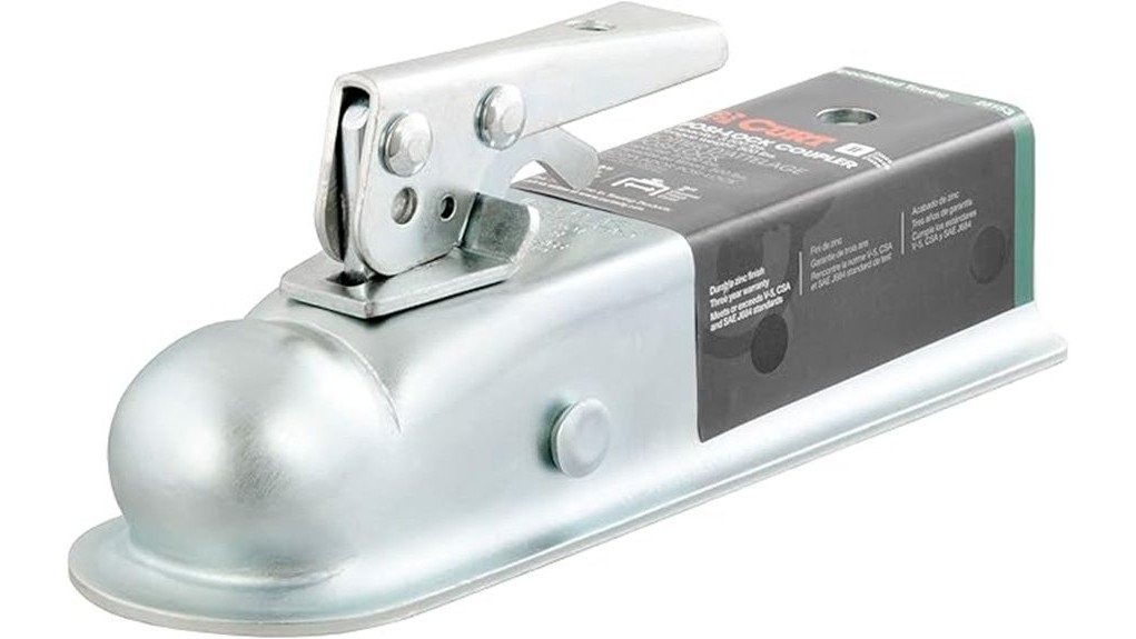 curt trailer coupler review