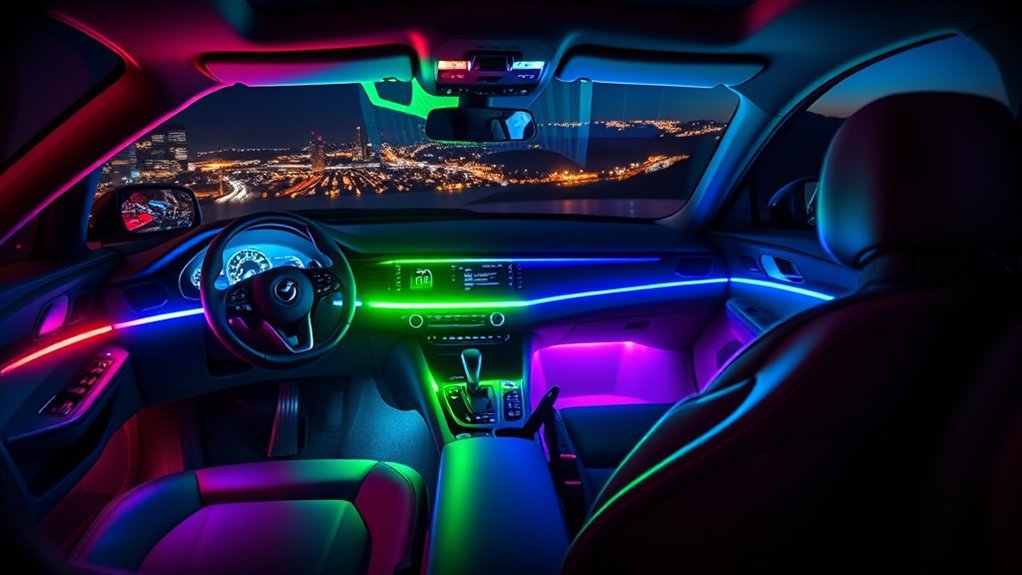 customizable ambient car lighting