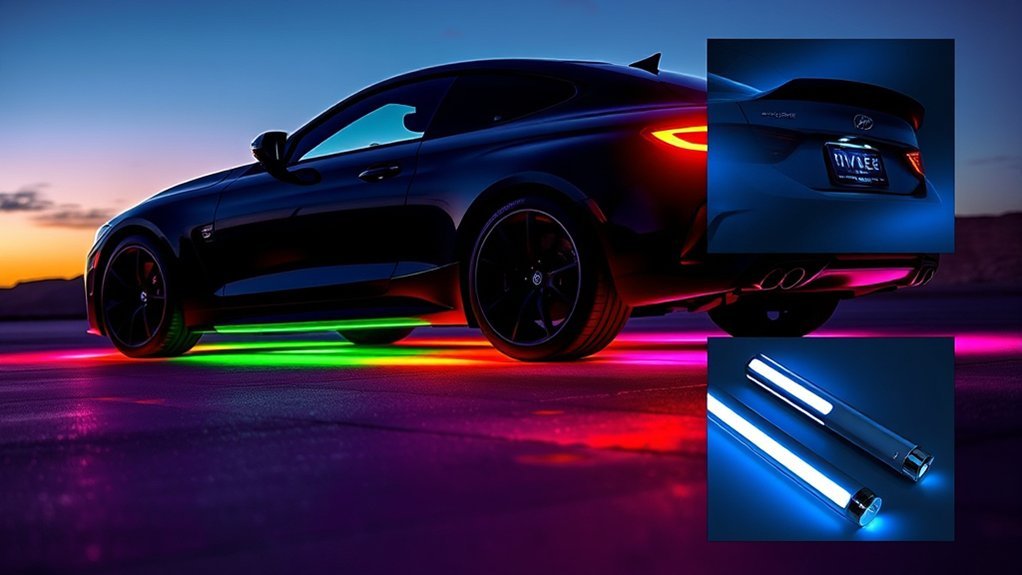 customizable rgbic car lights