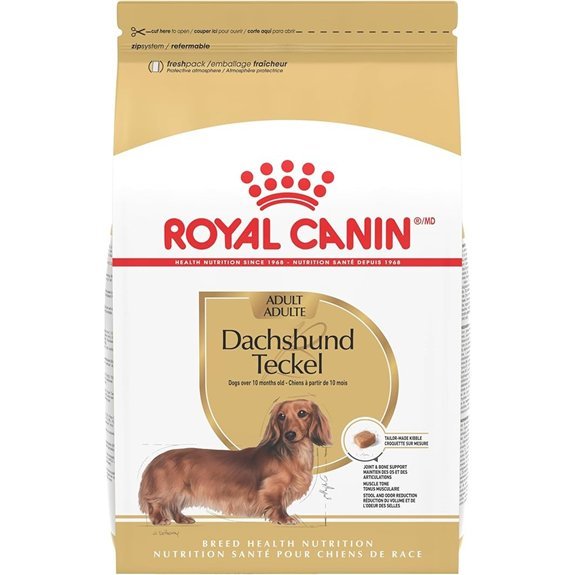 Royal Canin Breed Health Nutrition Dachshund Adult Dry Dog Food 10 lb Bag