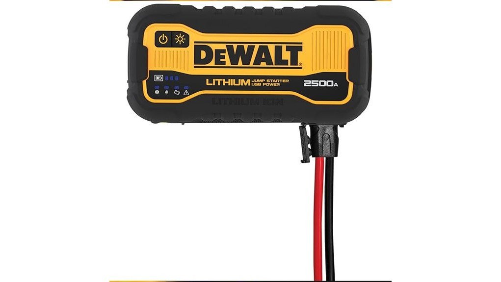 dewalt jump starter review