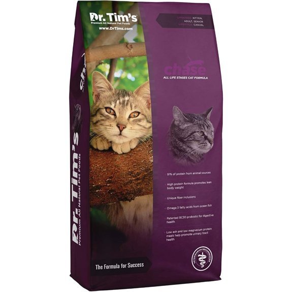 Dr. Tim's Chase Formula Premium Dry Cat Food 5 lb. Bag