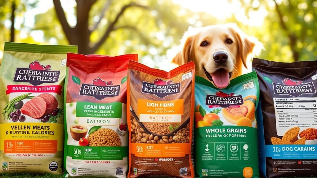 dog food weight loss factors