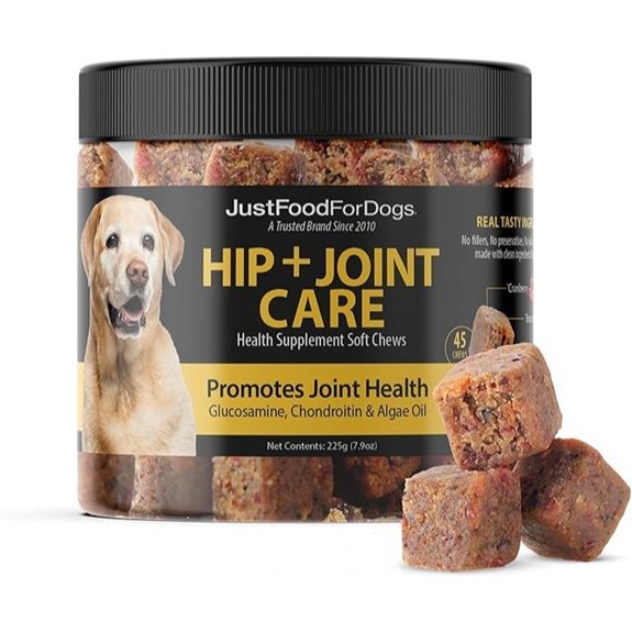 JustFoodForDogs Hip + Joint Soft Chews for Dogs