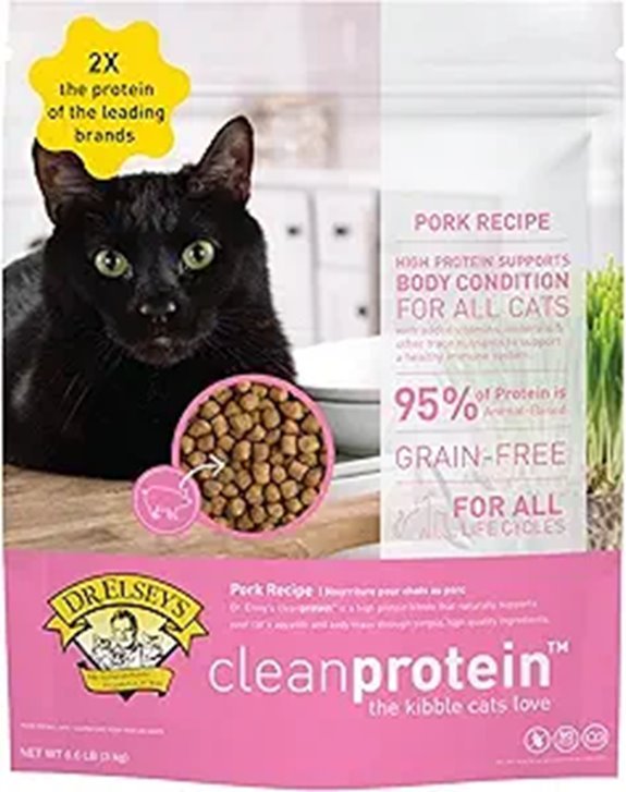 Dr. Elsey's cleanprotein Pork Cat Kibble 2 lb. Bag