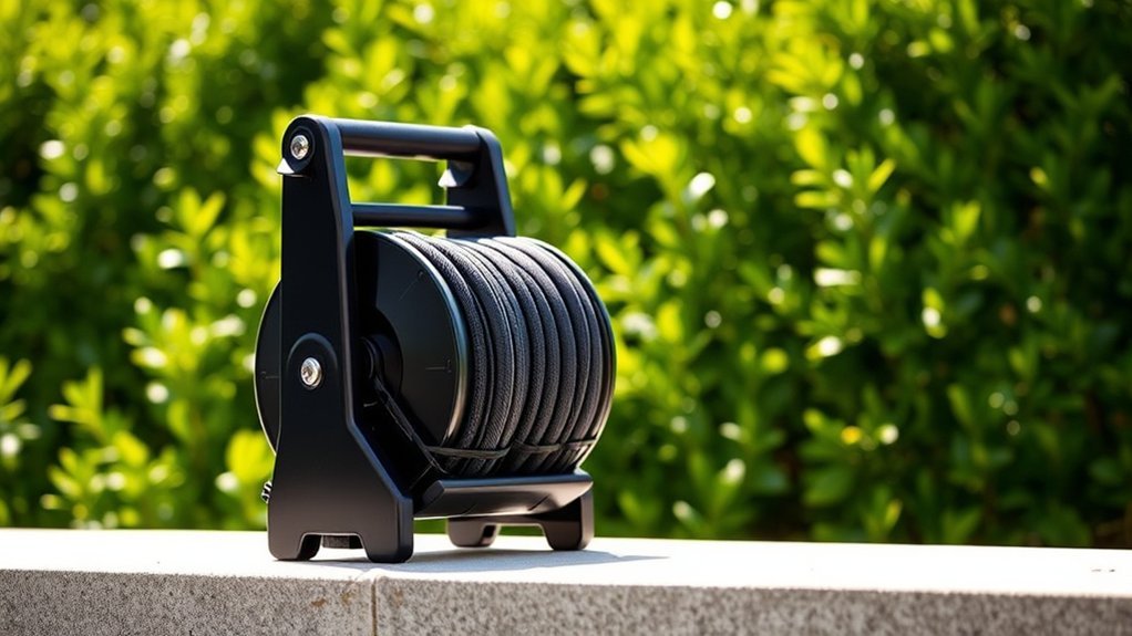 durable adjustable hose carrier