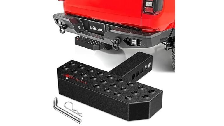 durable and functional hitch step