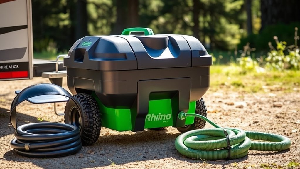 durable portable waste tank