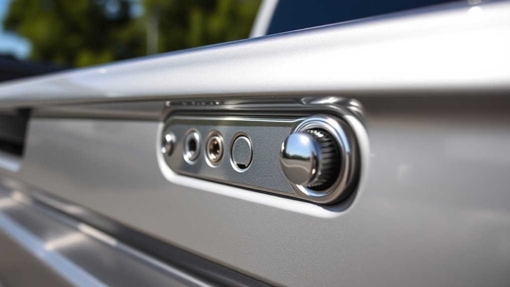 durable secure tailgate lock