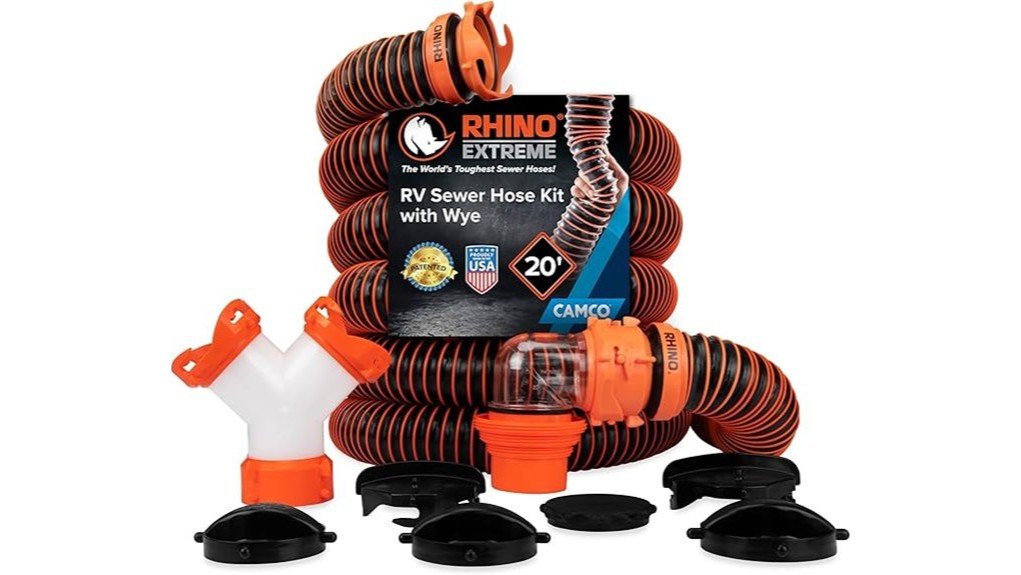 durable sewer hose kit