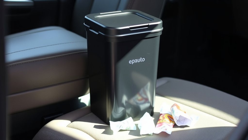 durable waterproof car trash can