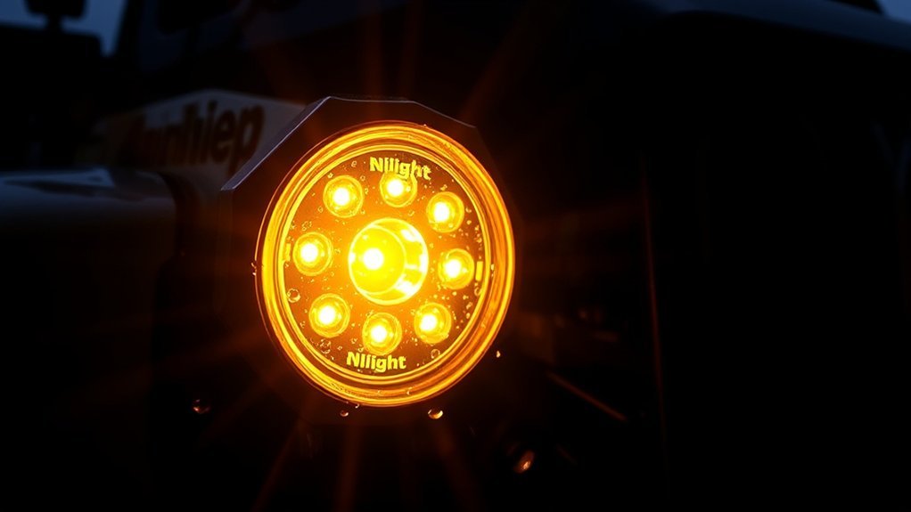 durable waterproof marker lights