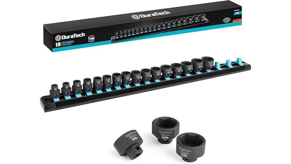 duratech stubby impact socket set